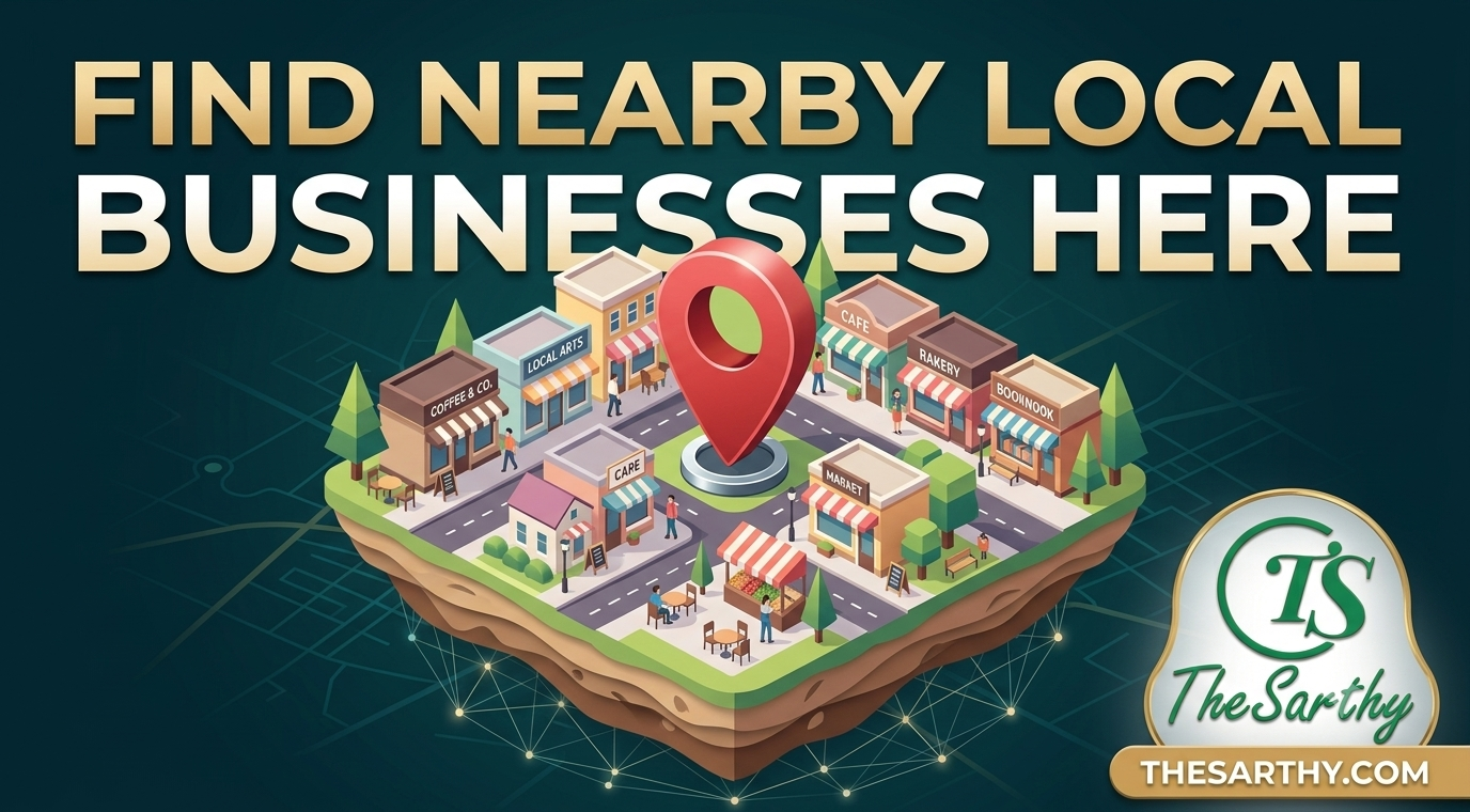 Second featured local business promotion on The Sarthy