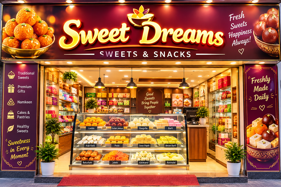 SWEET SHOPS