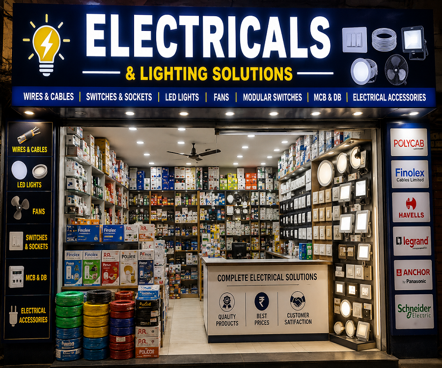 ELECTICALS SHOPS & STORES