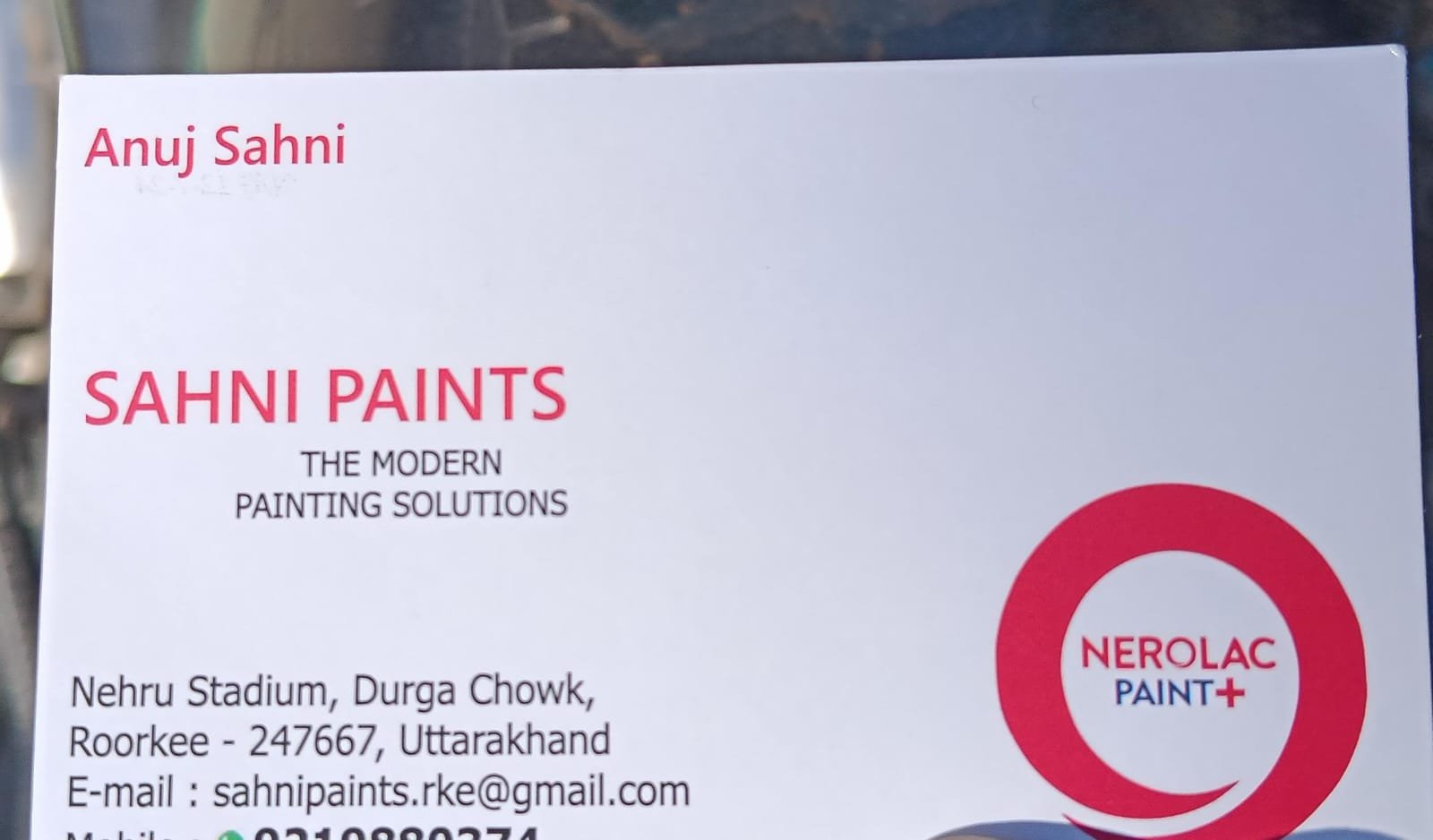 SAHNI PAINTS